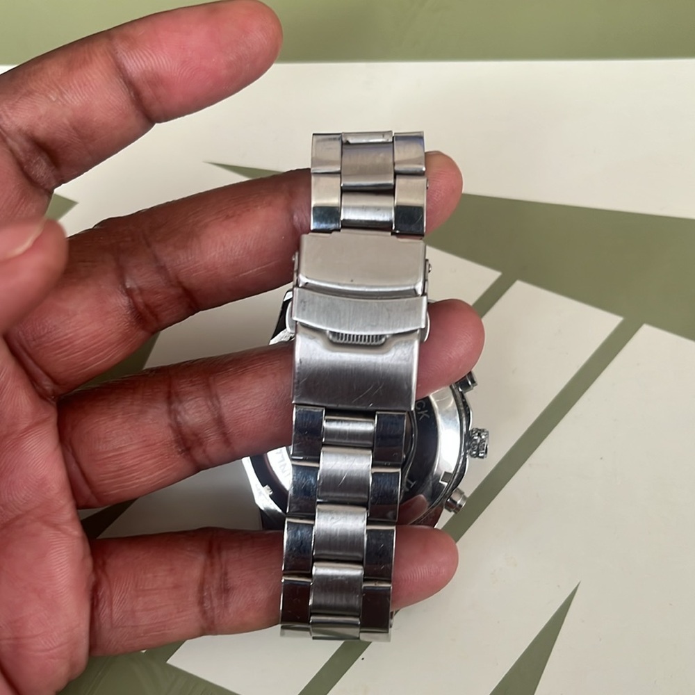 Silver Skeleton Dial Watch - Picture 5 of 6